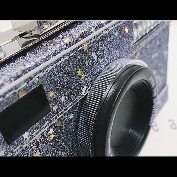 Cameron Camera Clutch, Crossbody Shoulder Bag Gray - Picture 2 of 7